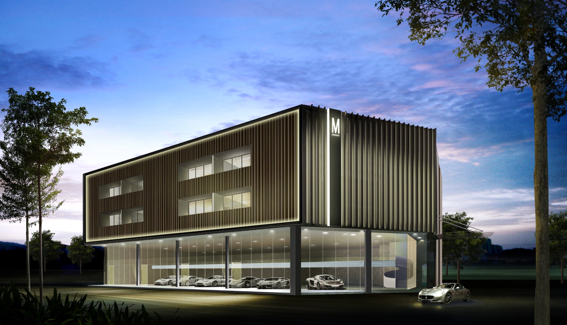 Architectural impression from Townscapes project portfolio